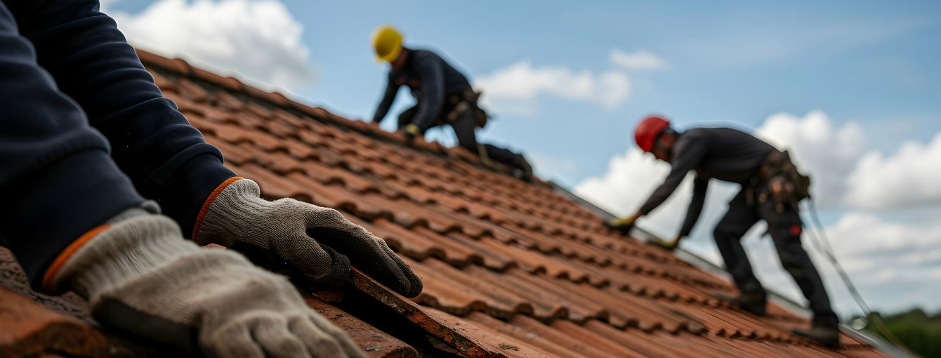 Roof replacement work done by Acme Roof Systems